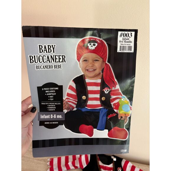 Baby Buccaneer Costume *MISSING HAT - Picture 1 of 3